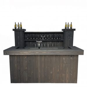 100% Natural Dark | Bar | Drank | Zwart hout | Hout | Highdisc