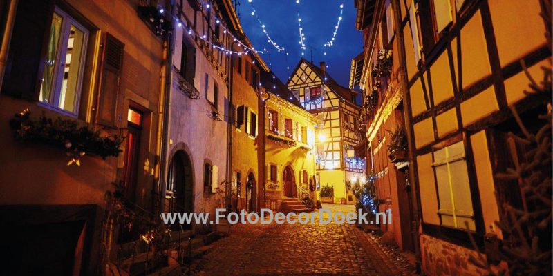 507 Kerst_Duits_Straat 8x4 | Fotodoek | Highdisc