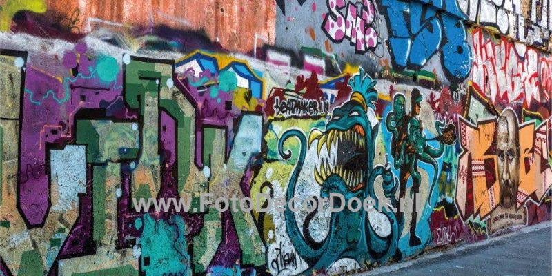 609 Graffiti 8x4 | Fotodoek | Highdisc