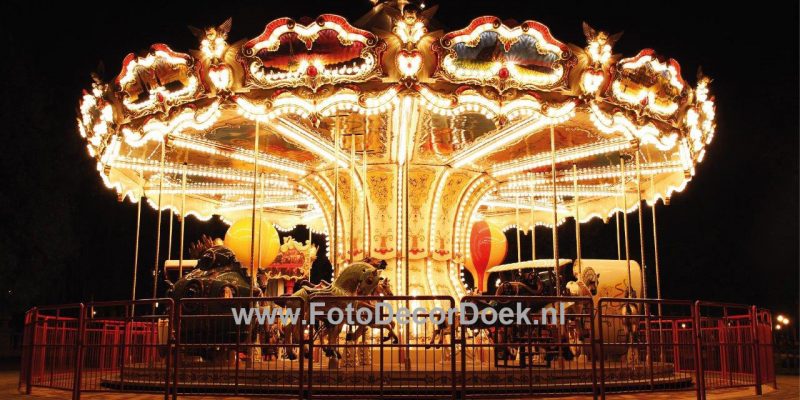 908 Carrousel_Nacht 8x4 | Fotodoek | Highdisc