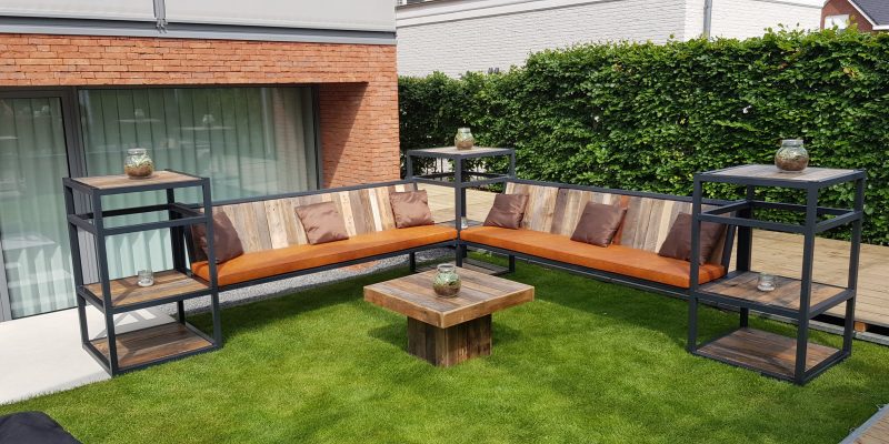 StelligStaal | Hout | Staal | EcoWood | Kussens | Tuin | Tuinfeest | Highdisc