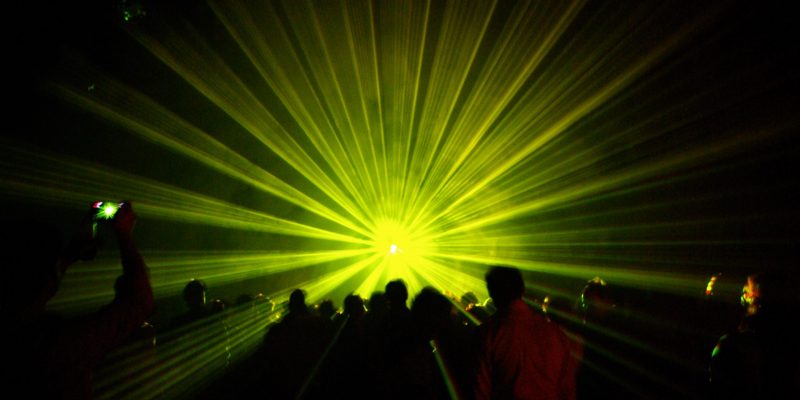 Lazer | Show | Geel | Gekleurd | Effect | Verlichting | Highdisc