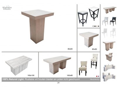 100% Natural Light |  Schema | Meubilair | Verhuur | Huren | Highdisc