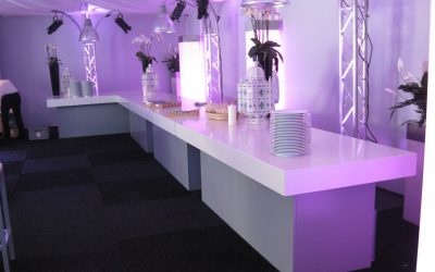 Quadro | Inrichting | Feest | Buffet | Hemel | LED Zuilen | Highdisc