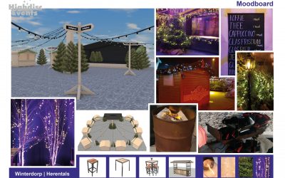 Moodboard | Meubilair | Kerst | Berken | Kerstbomen | Kerstverlichting | Winter | Gezelligheid | Highdisc