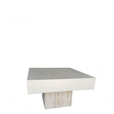 Natural White | Salontafel | 80x80 | Highdisc