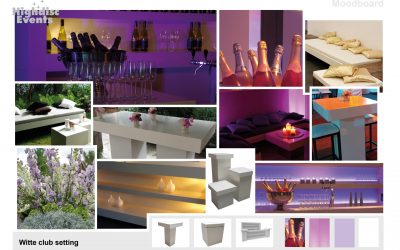 Moodboard | Meubilair | Blockxwhite | Statafel | Dinertafel | Lounge | Bar | Highdisc