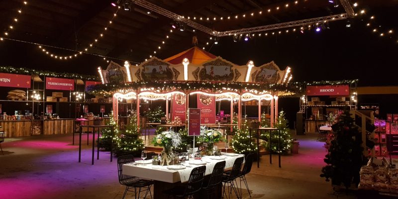 StelligStaal | Draaimolen | Dinertafels | Buffetlijn | Torens | Hout | Statafels | Kerst | Sfeerverlichting | Prikkabel | Highdisc