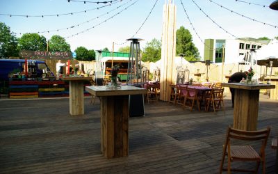 Festival | Terrasverwarmer | Bistro | Klapstoel | Tafel | Windlicht | Decoratie | Tent | Aankleding | Highdisc