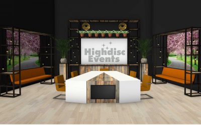 Studio | 1931 | Talkshow tafel | Balie | Huiselijk | LED Strips | Licht | Geluid | Beeld | Decoratie | Highdisc
