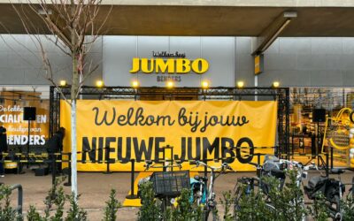 Jumbo Winkelopening groot valdoek